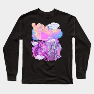 Barbie meets monster high Long Sleeve T-Shirt